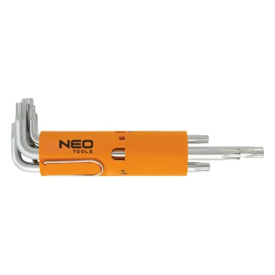 NEO Torxkulcs készlet T10-T50, lyukas, 8db