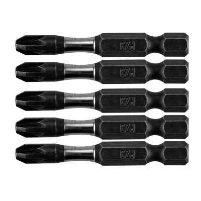 NEO Torziós ütvecsavarozó bitek S2, 50mm, PZ3, 5db csavarhúzók és bitfej