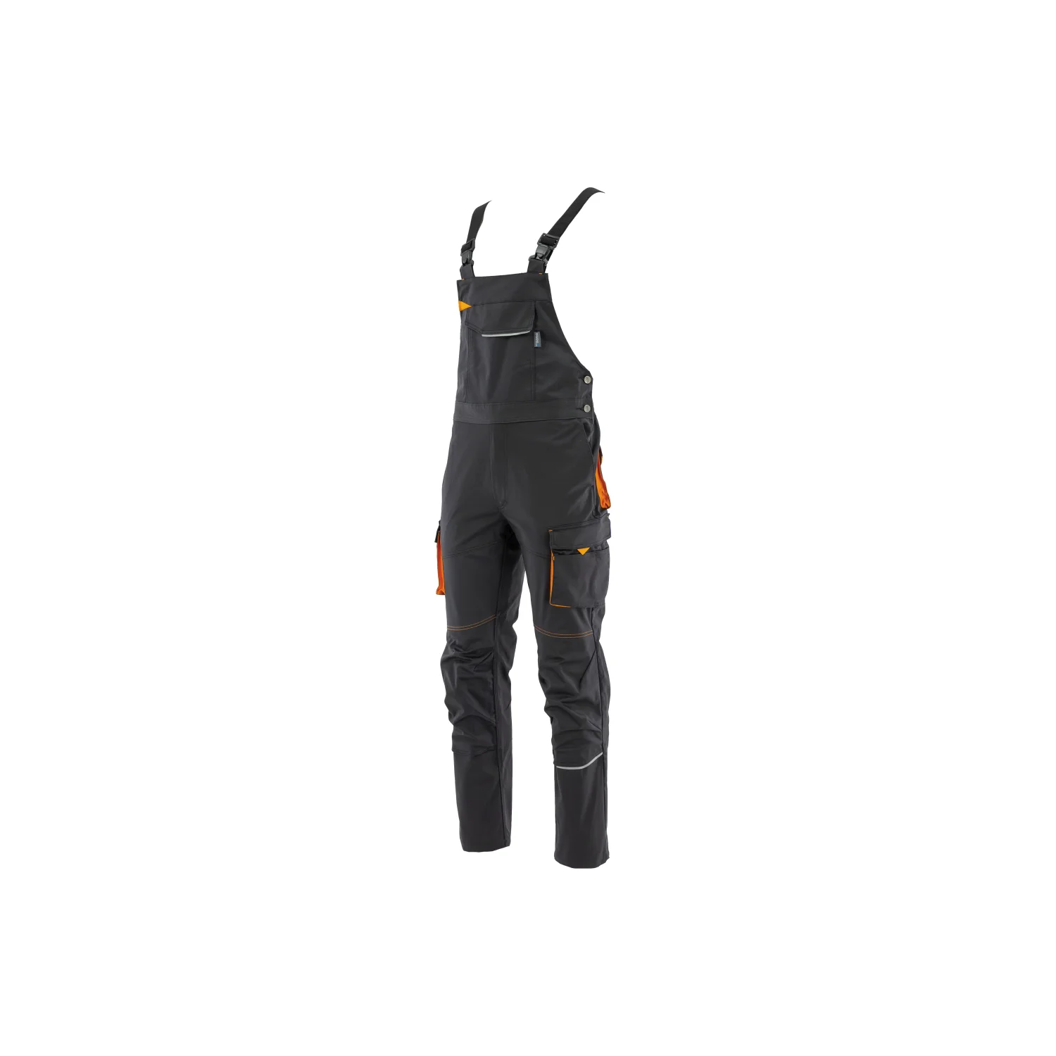 Sara Workwear Kantáros nadrág KING FLEX Grafitszürke