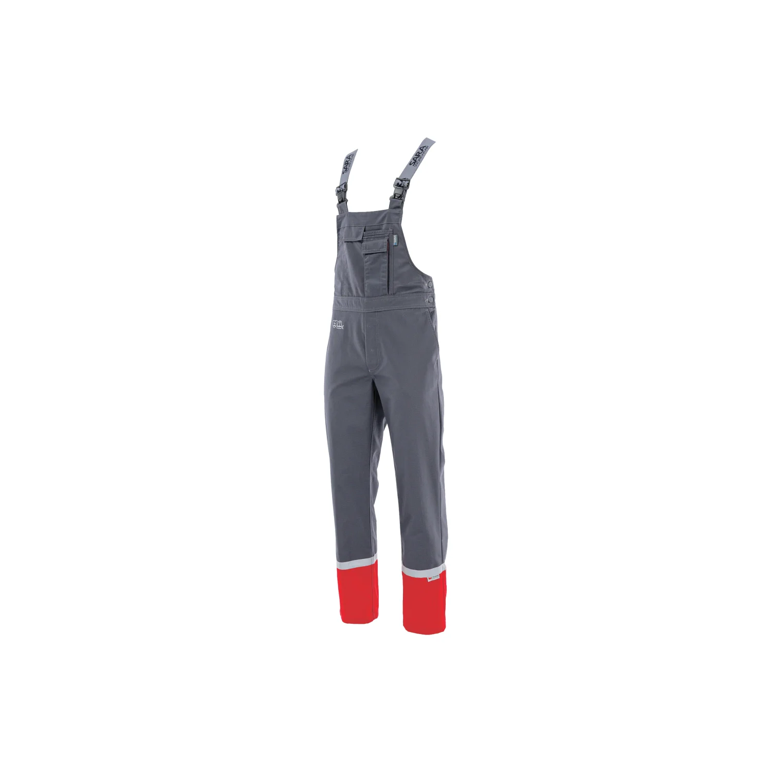 Sara Workwear Kantáros nadrág PIORUN Sötétszürke