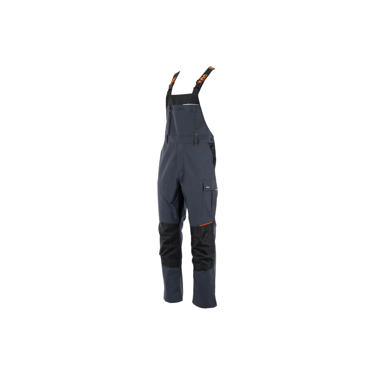 Sara Workwear Kantáros nadrág POSEJDON NEW Grafitszürke
