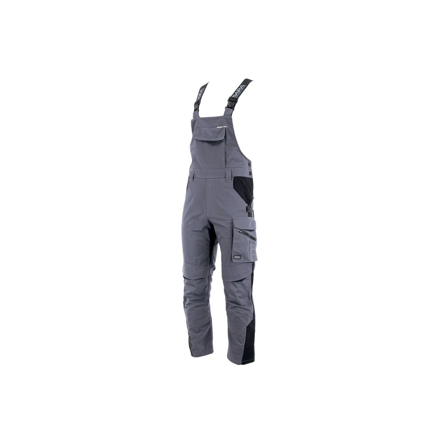 Sara Workwear Kantáros nadrág CRAFTER Sötétszürke