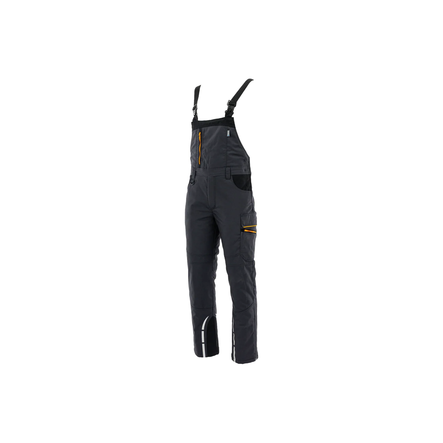 Sara Workwear Bélelt kantáros nadrág STANDARD WINTER Grafitszürke