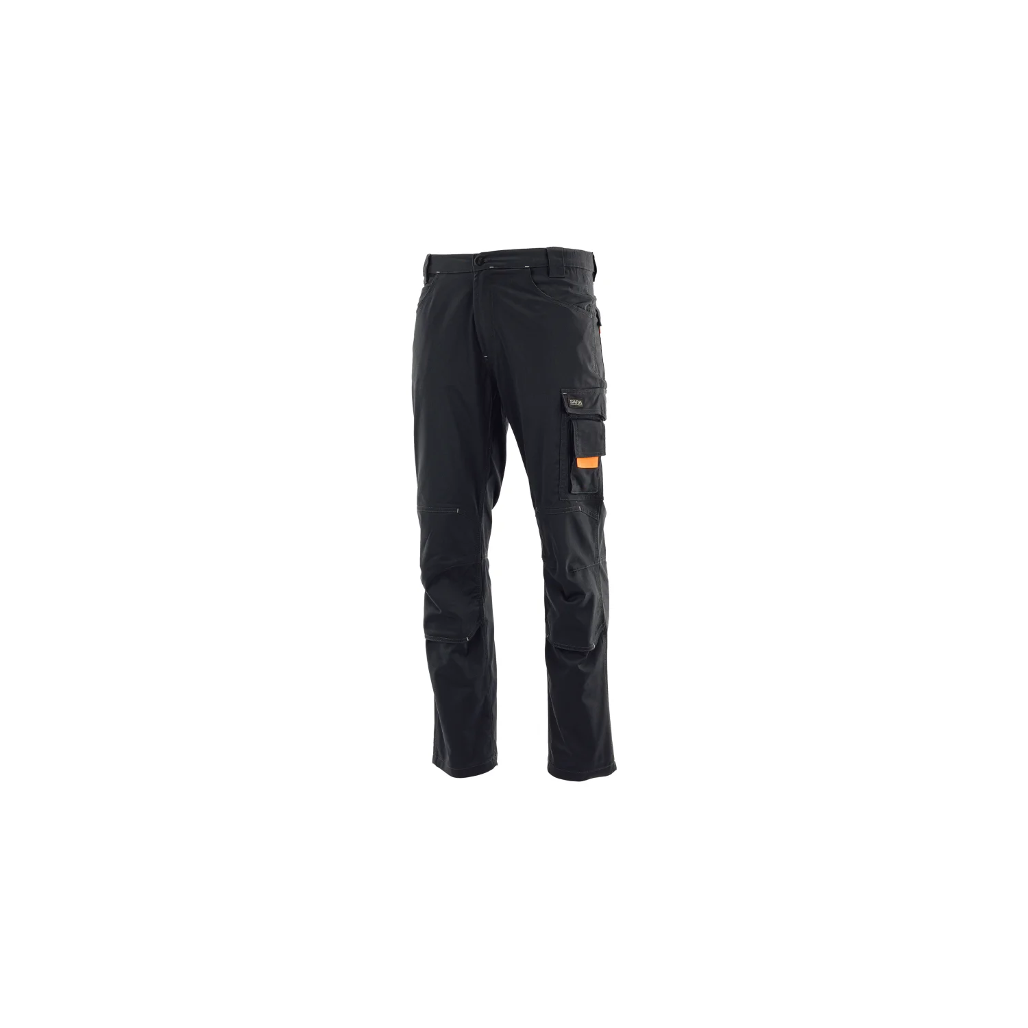 Sara Workwear Deréknadrág ACTIFLEX Fekete