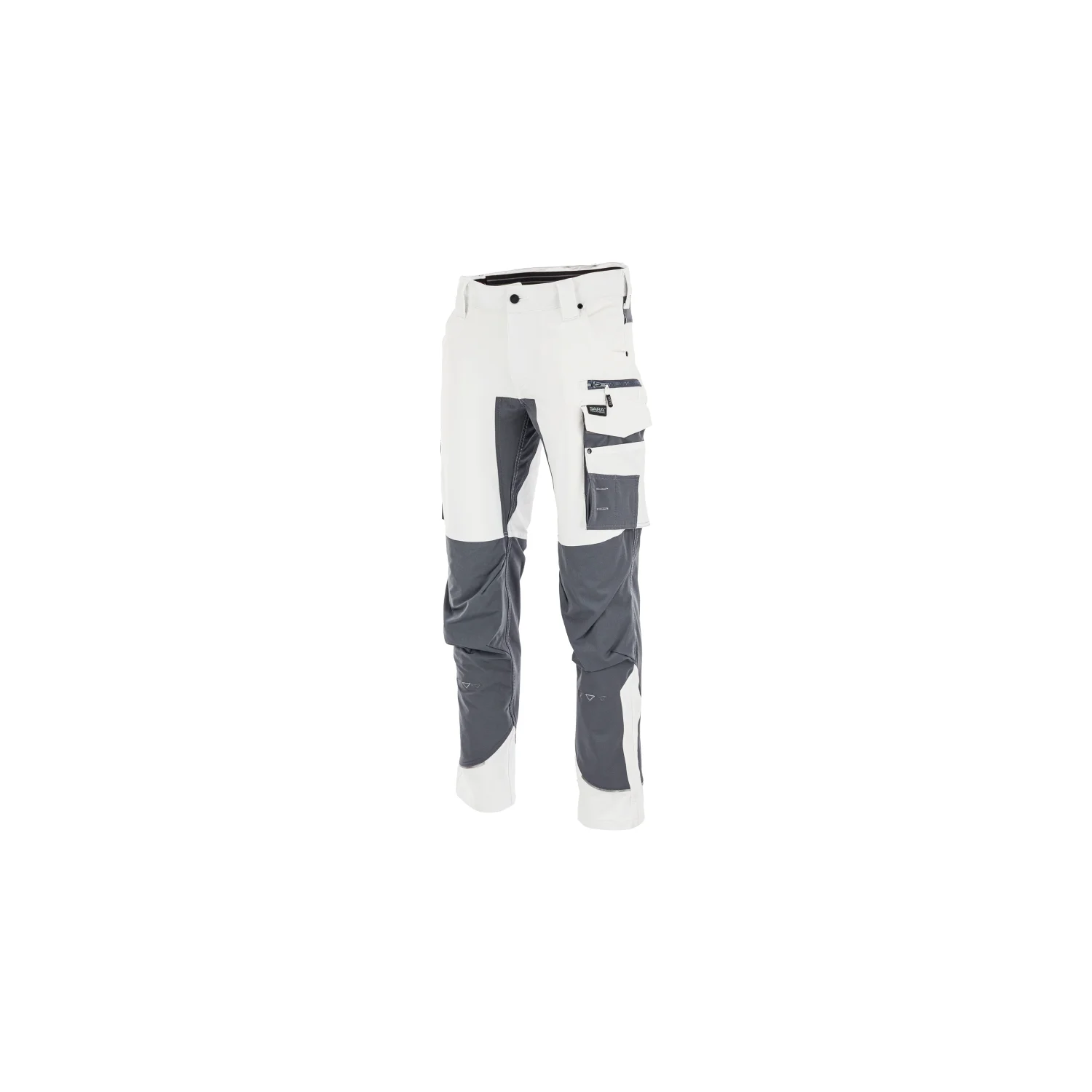 Sara Workwear Deréknadrág MOTIONFLEX Fehér