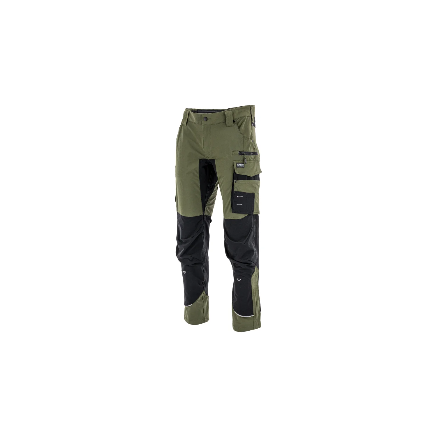 Sara Workwear Deréknadrág MOTIONFLEX Olívazöld