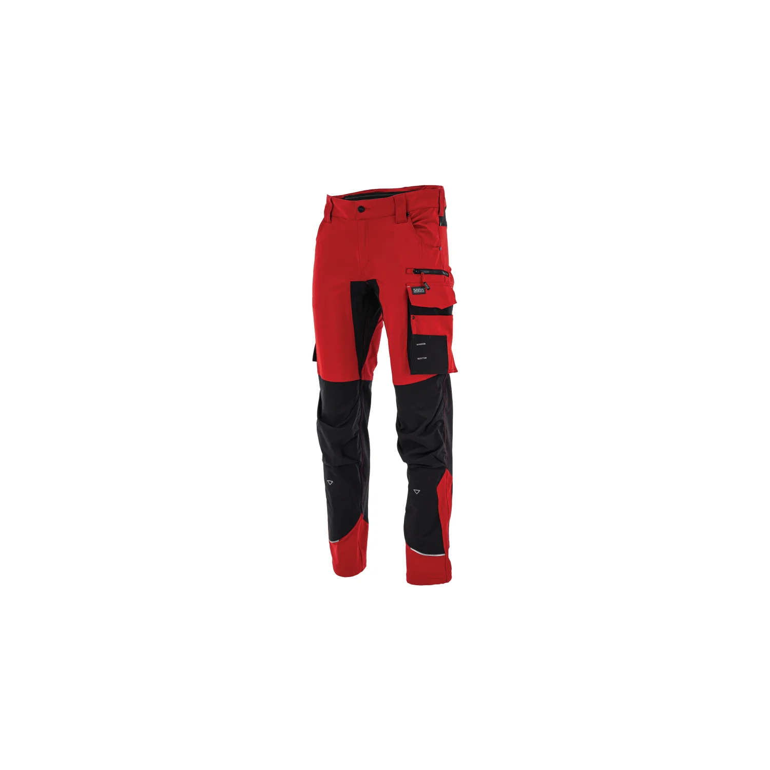 Sara Workwear Deréknadrág MOTIONFLEX Sötétpiros