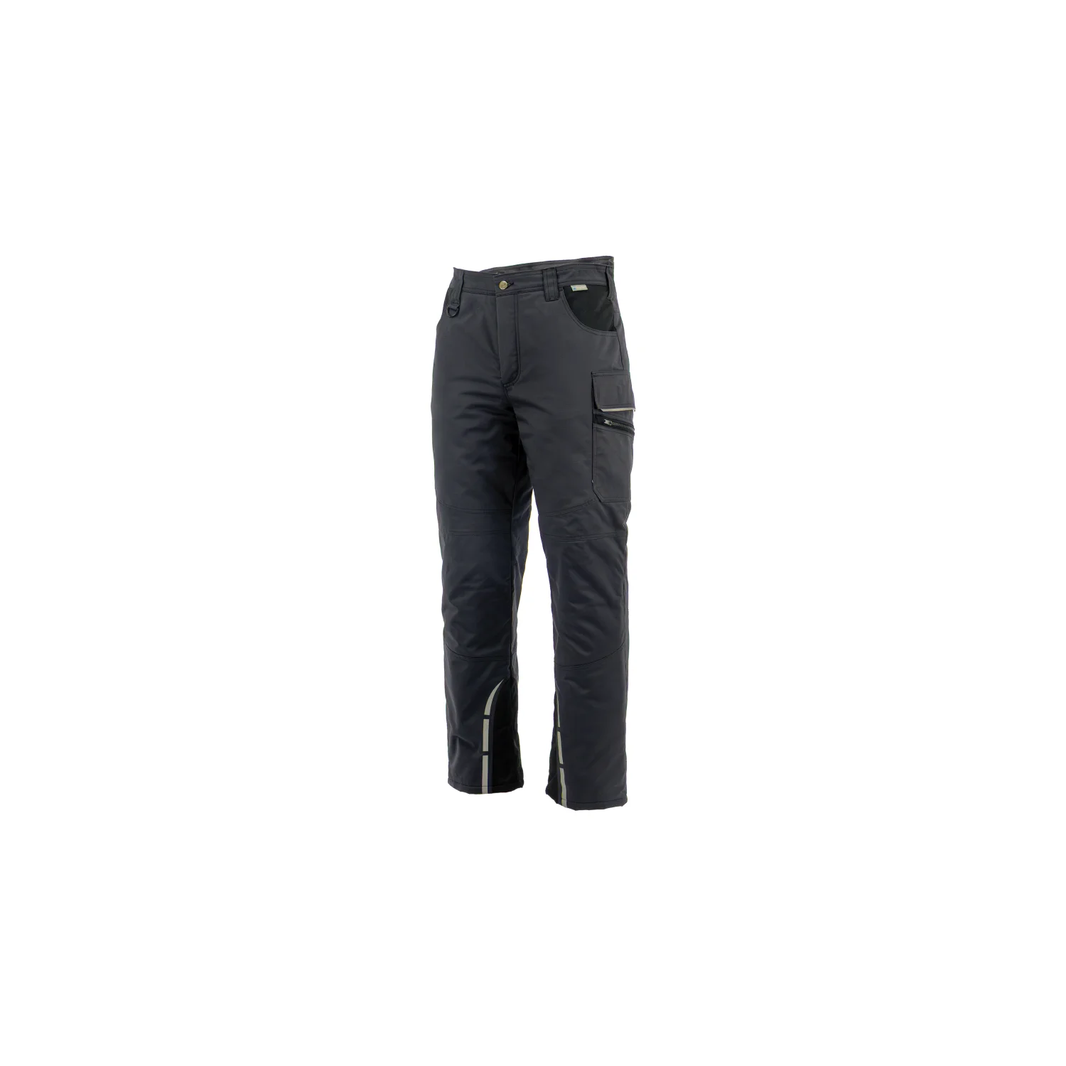 Sara Workwear Bélelt deréknadrág STANDARD WINTER Grafitszürke