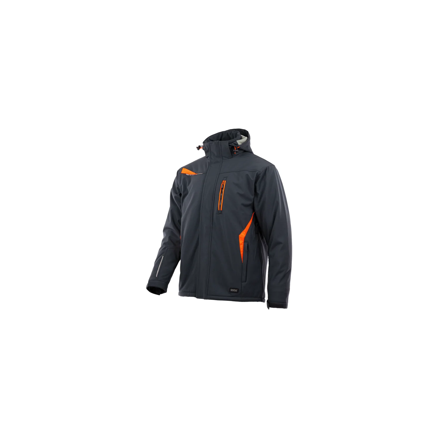 Sara Workwear Bélelt hosszú kabát COMFORT WINTER kabátok és dzseki Grafitszürke