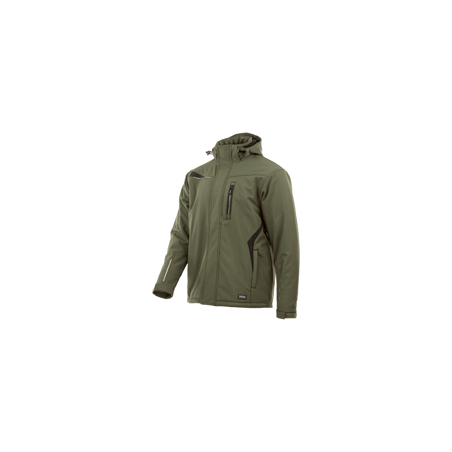 Sara Workwear Bélelt hosszú kabát COMFORT WINTER kabátok és dzseki Olívazöld