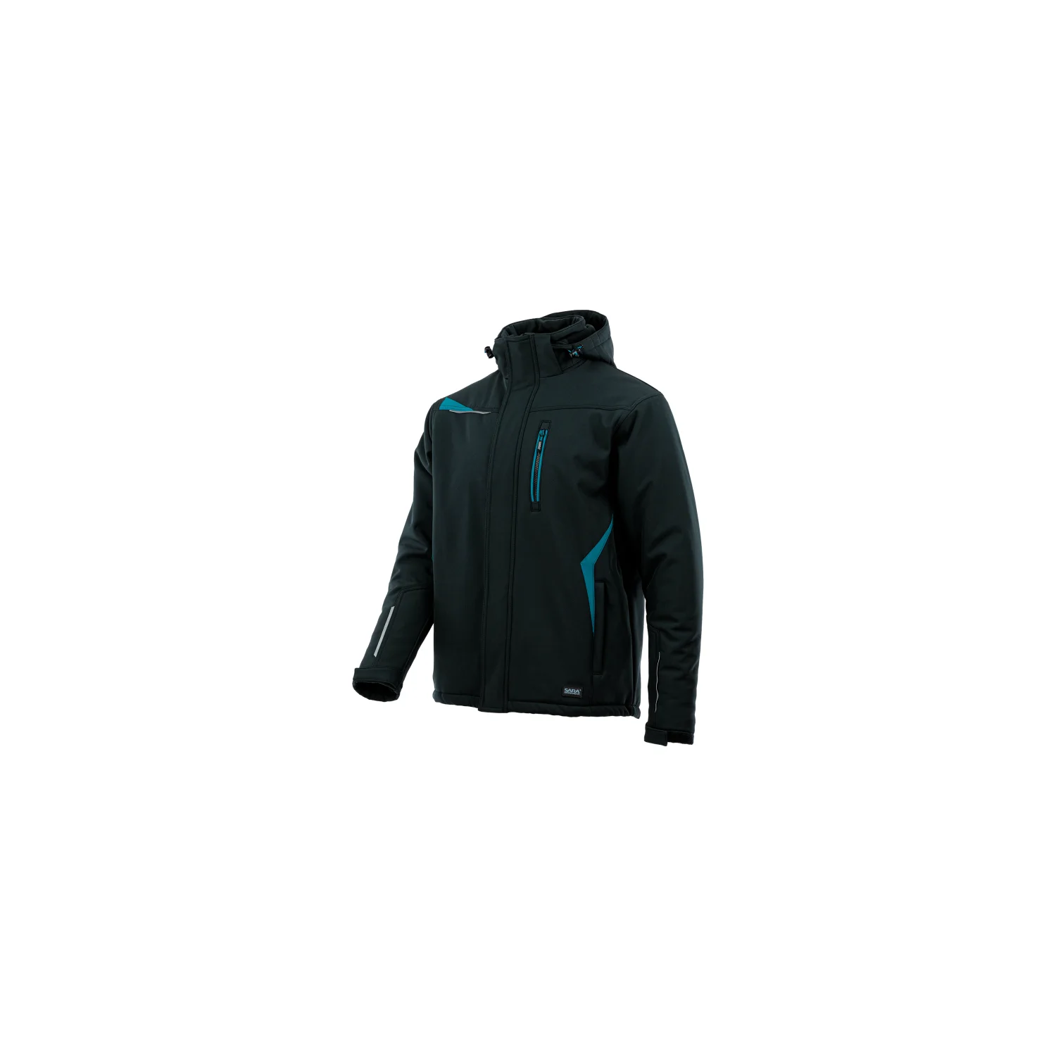 Sara Workwear Bélelt hosszú kabát COMFORT WINTER Petrol