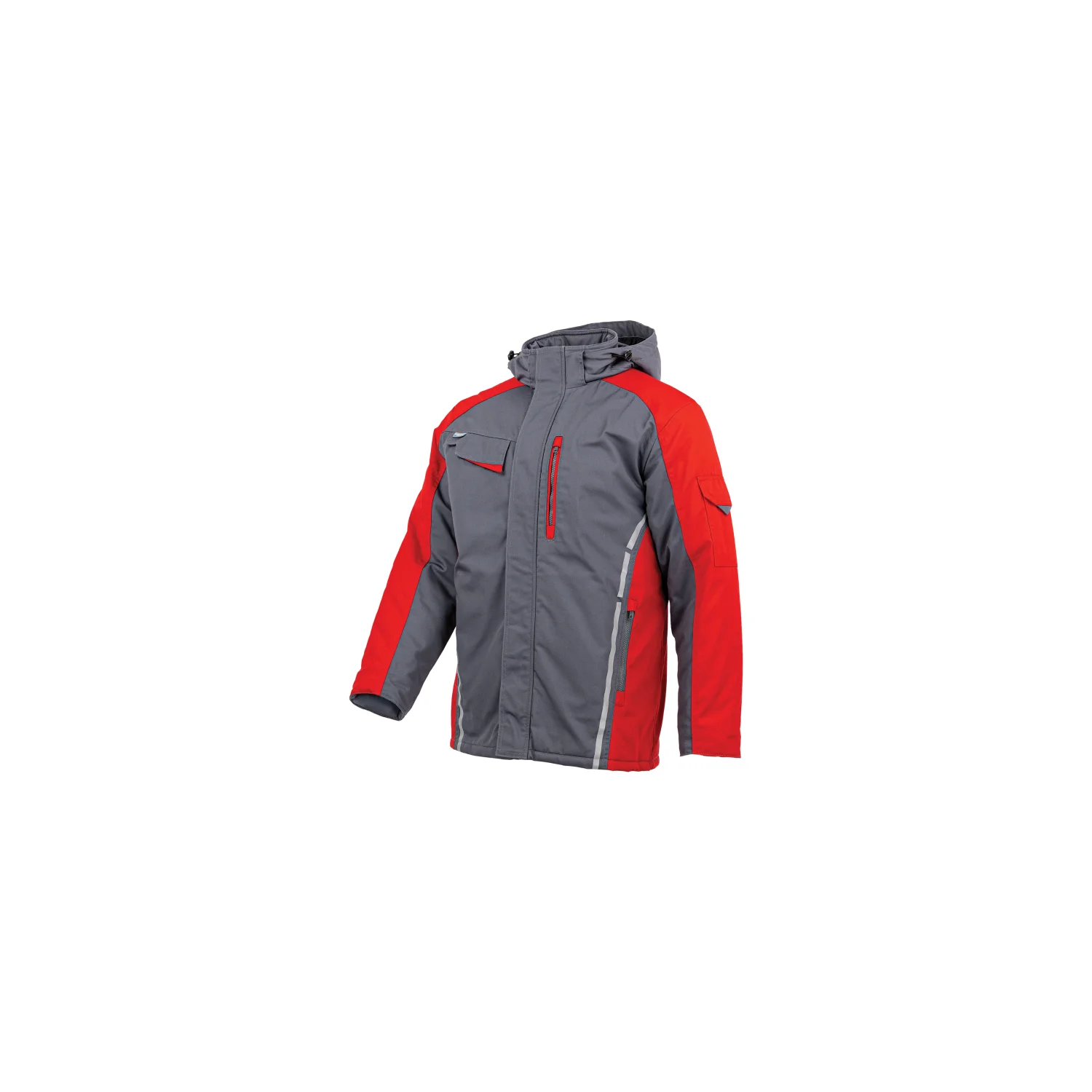 Sara Workwear Bélelt hosszú kabát STANDARD WINTER Sötétszürke