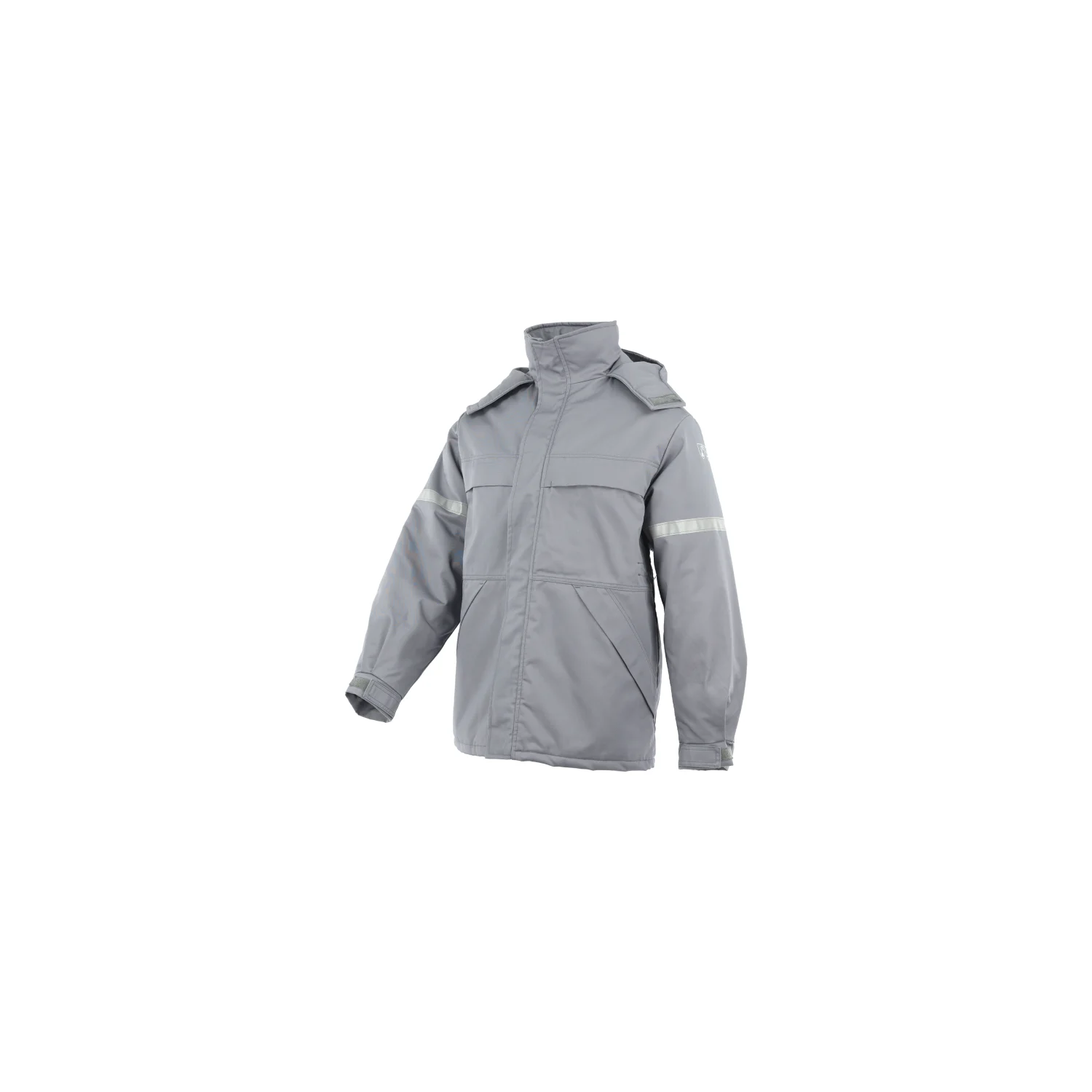Sara Workwear Hőszigetelt hosszú kabát CHEMIK AS WINTER Világosszürke