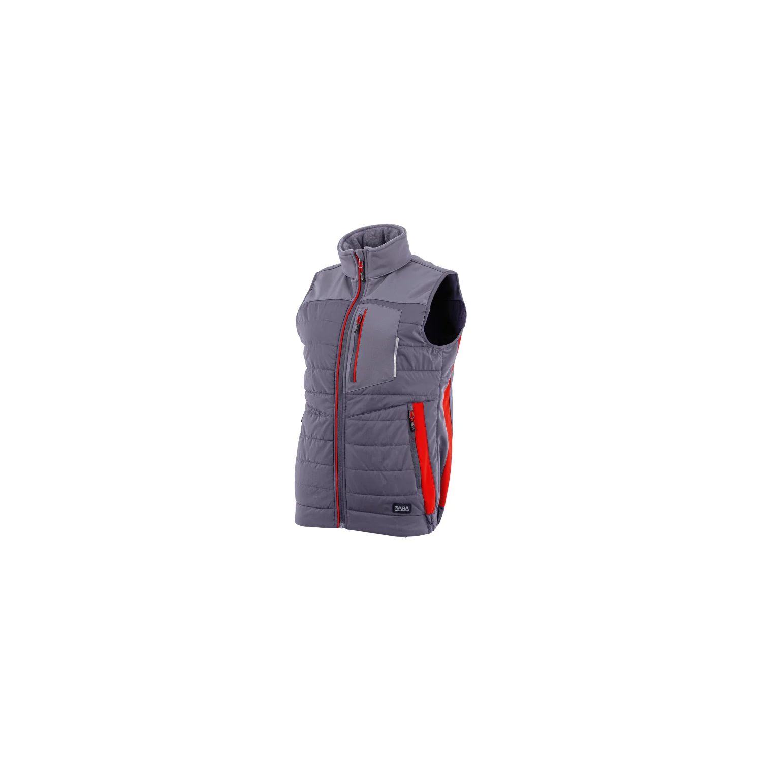 Sara Workwear Hibrid mellény WOMAN PLUS Szürke
