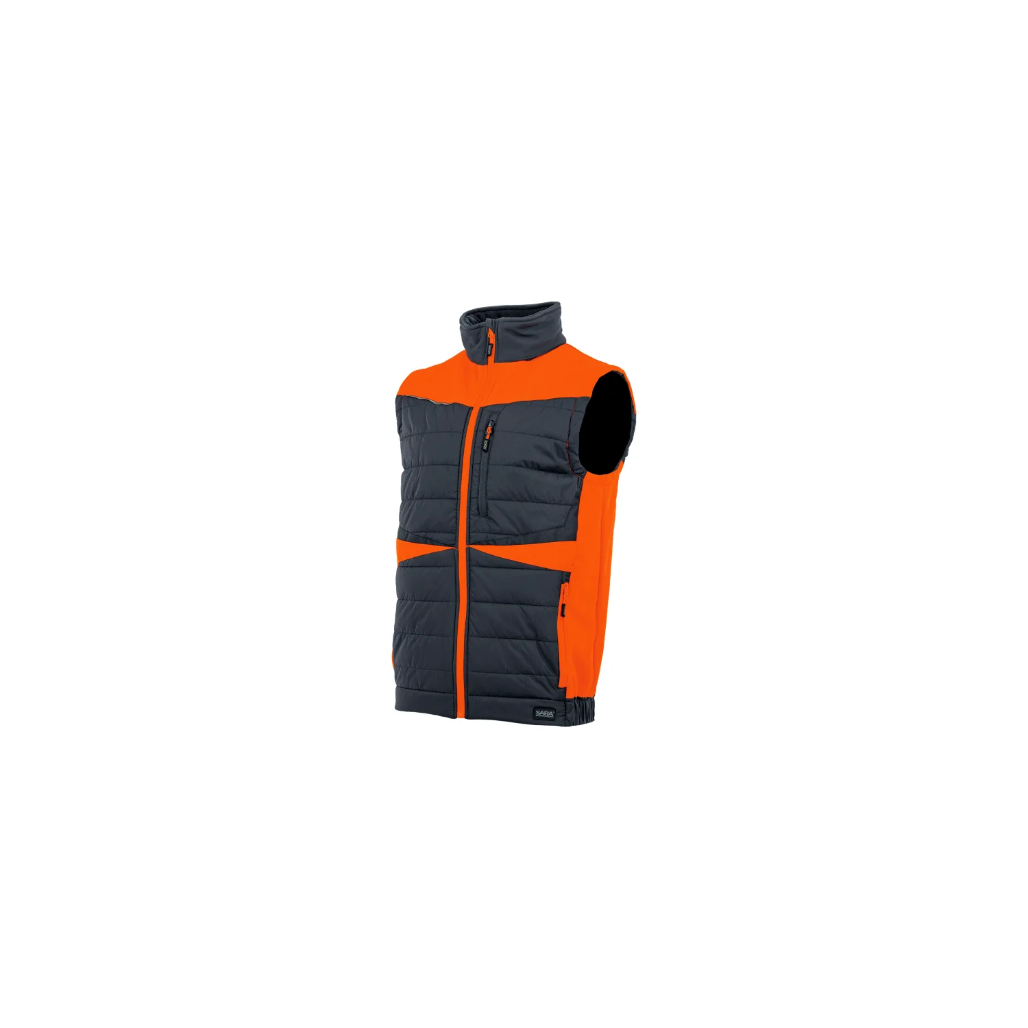 Sara Workwear Hibrid mellény COMFORT PLUS Grafitszürke