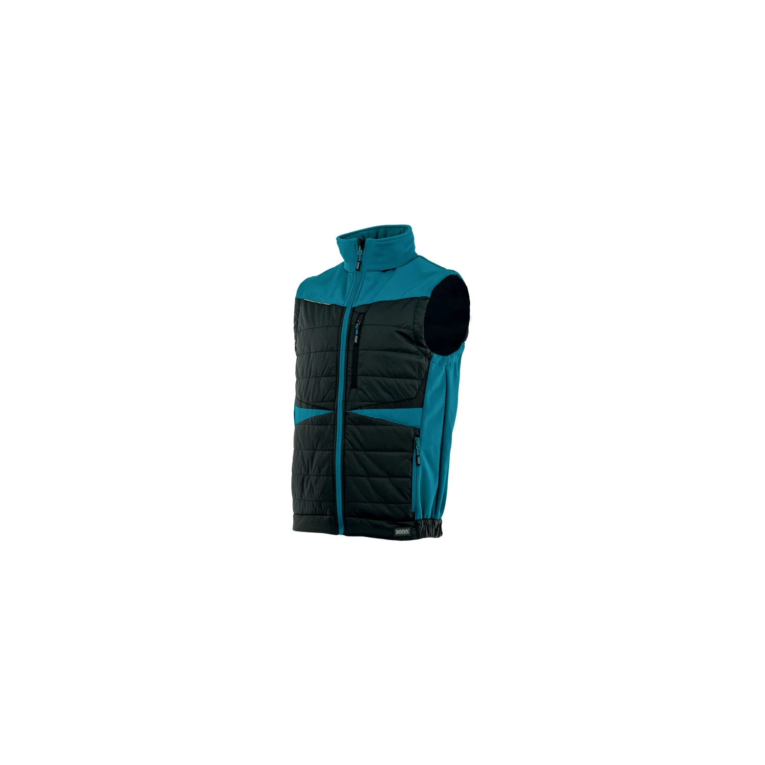 Sara Workwear Hibrid mellény COMFORT PLUS Petrol
