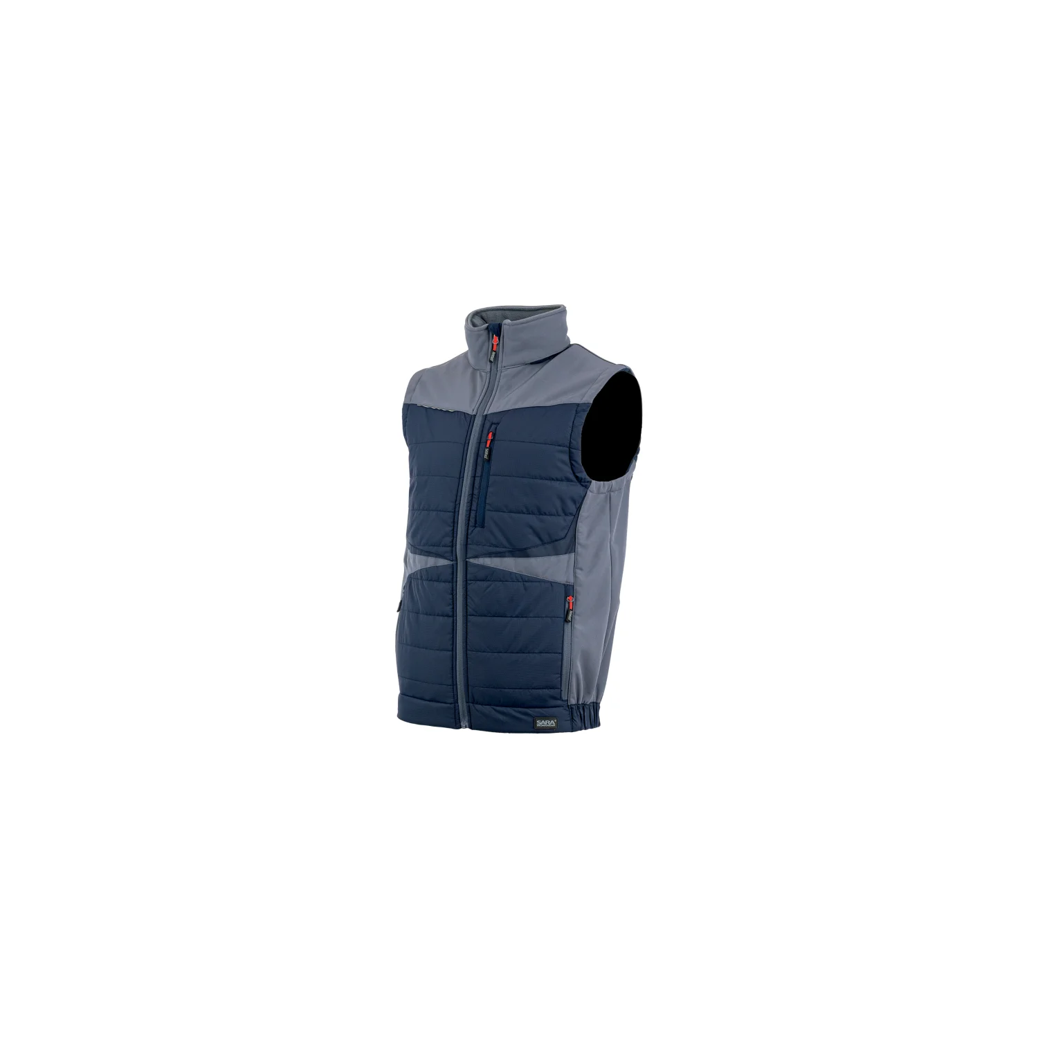 Sara Workwear Hibrid mellény COMFORT PLUS Szürke
