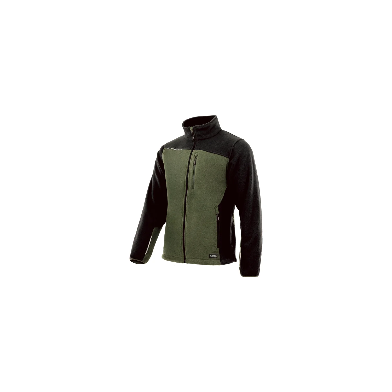 Sara Workwear Polár pulóver COMFORT PLUS pulóverek és kardigán Olívazöld