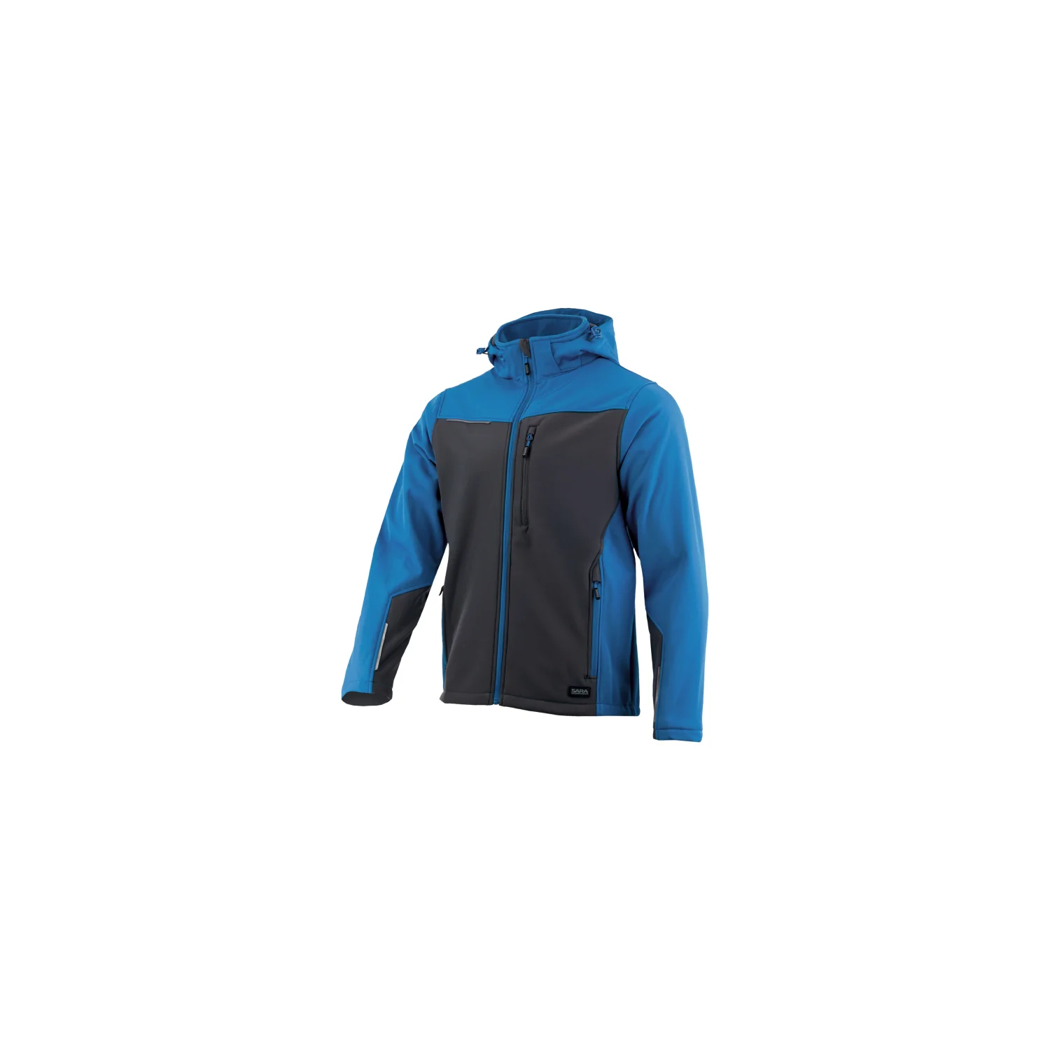 Sara Workwear Softshell kabát COMFORT PLUS New Azzuro