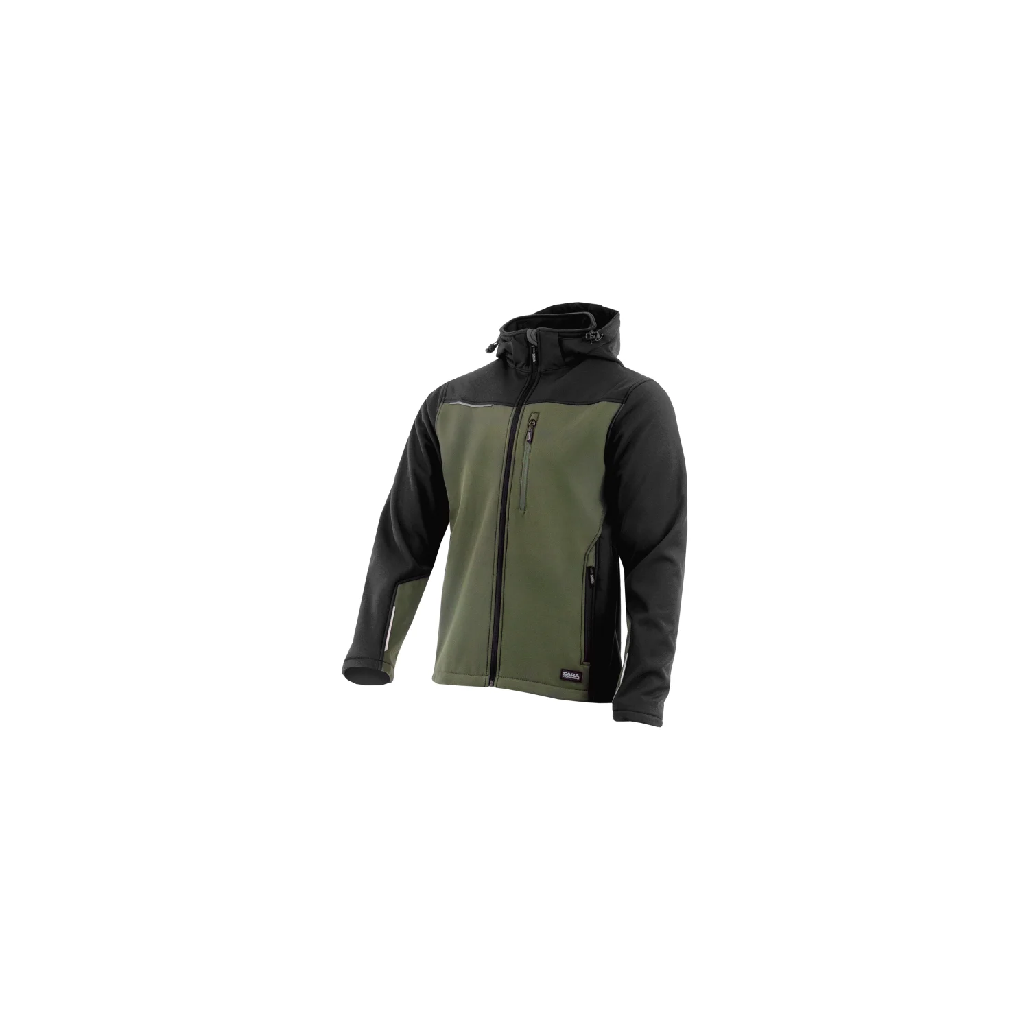 Sara Workwear Softshell kabát COMFORT PLUS kabátok és dzseki Olívazöld