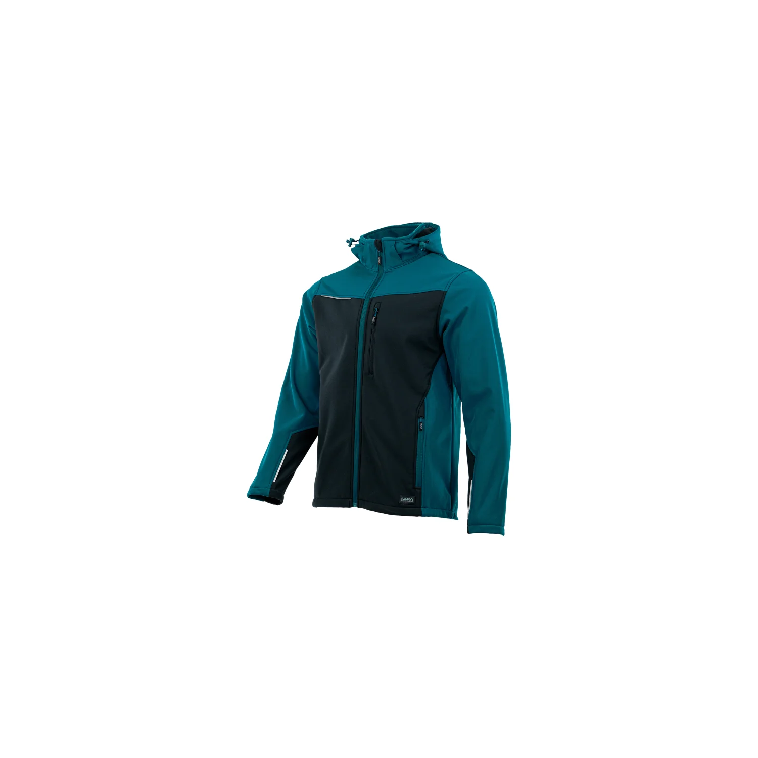 Sara Workwear Softshell kabát COMFORT PLUS Petrol