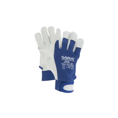 Sara Workwear Színbőr kesztyű RSL003 SOFTGRIP+ bőrkesztyű