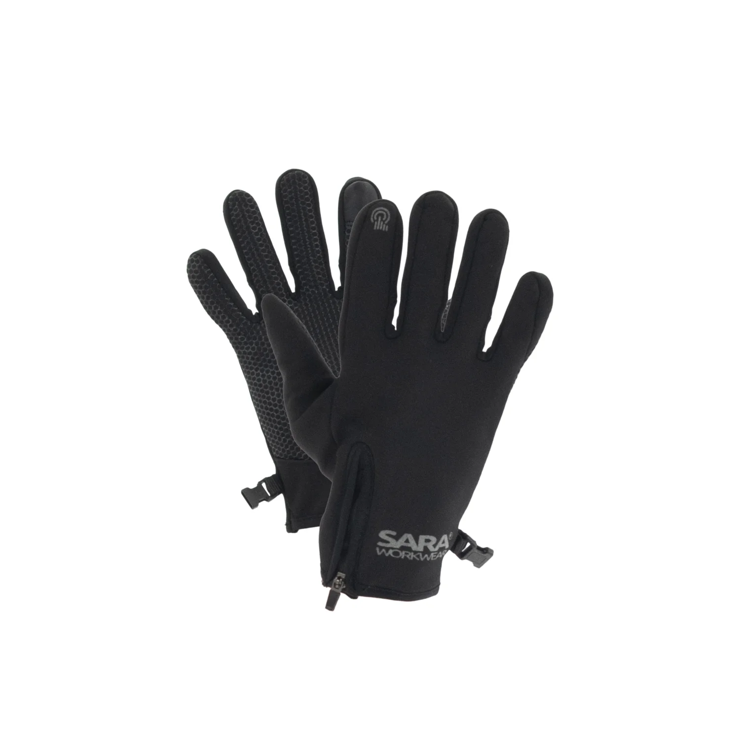 Sara Workwear Mechanikus (szerelő) kesztyű RSM001 SMART GRIP Fekete