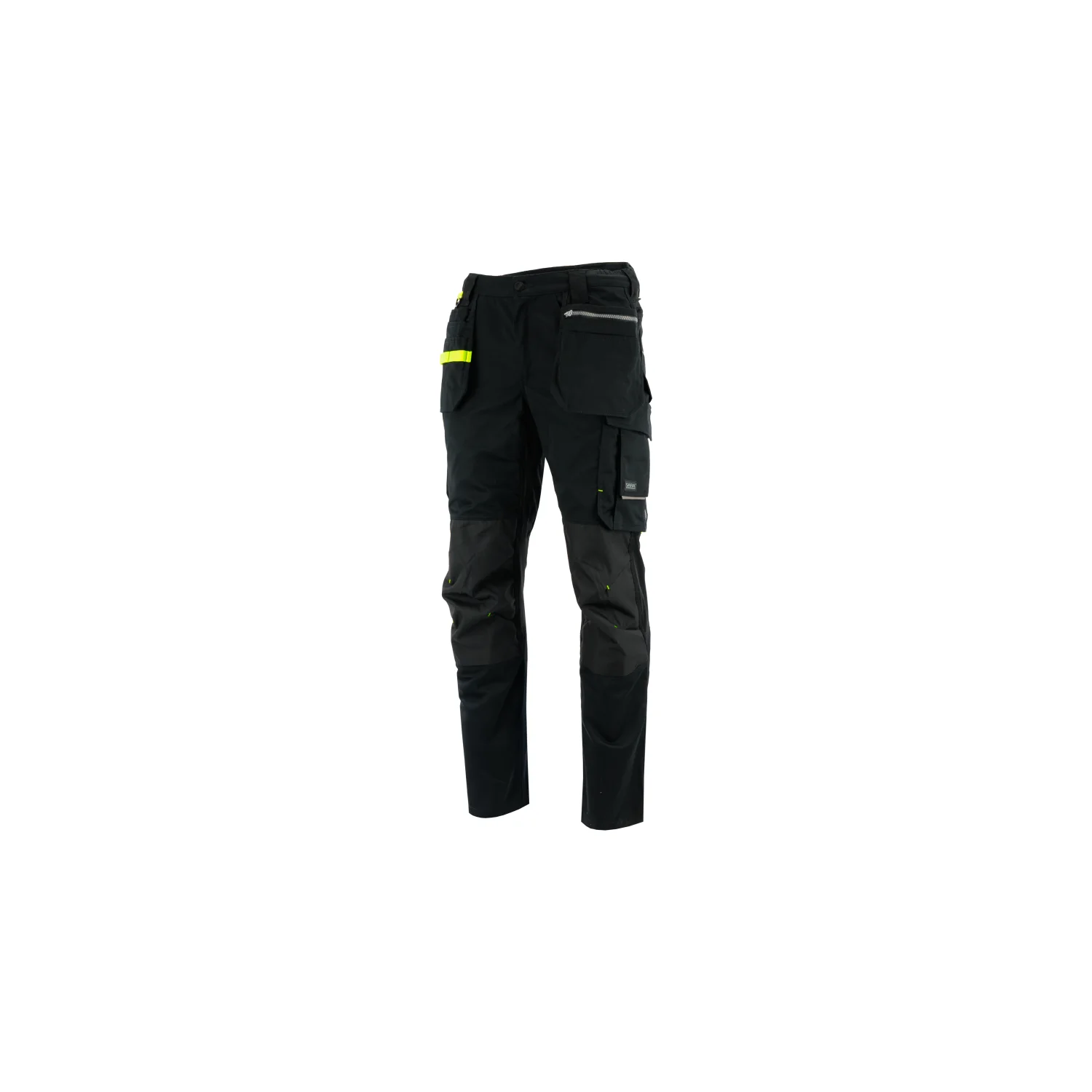 Sara Workwear Szerelő deréknadrág MONTER Fekete