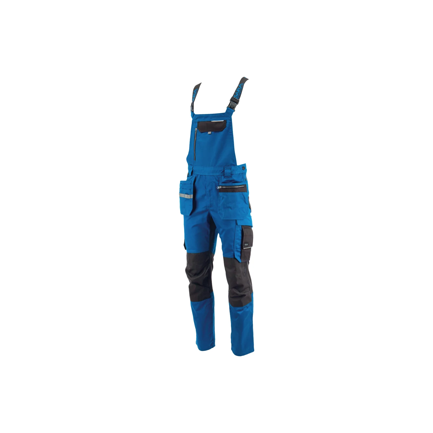 Sara Workwear Szerelő kantáros nadrág MONTER New Azzuro