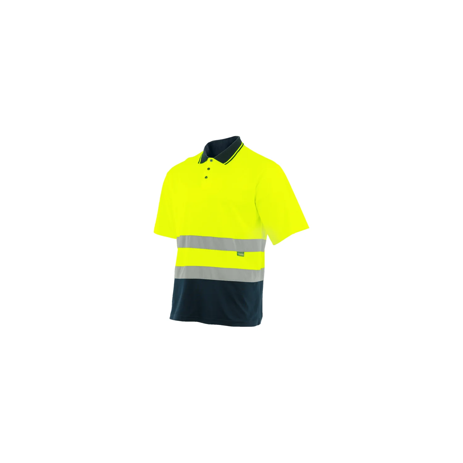 Sara Workwear Galléros póló DROGOWIEC Fényvisszaverő sárga
