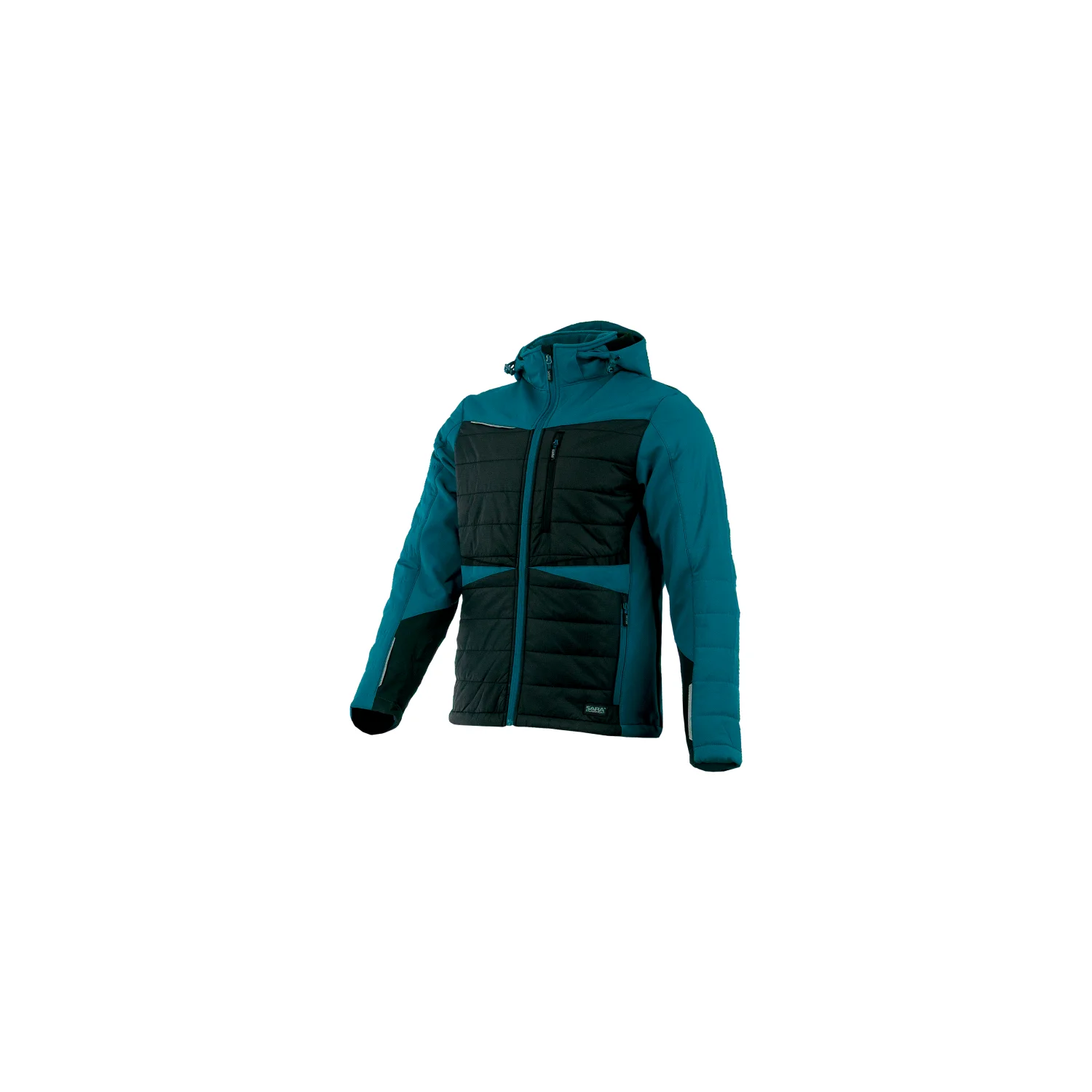 Sara Workwear Hibrid kabát COMFORT WINTER Petrol
