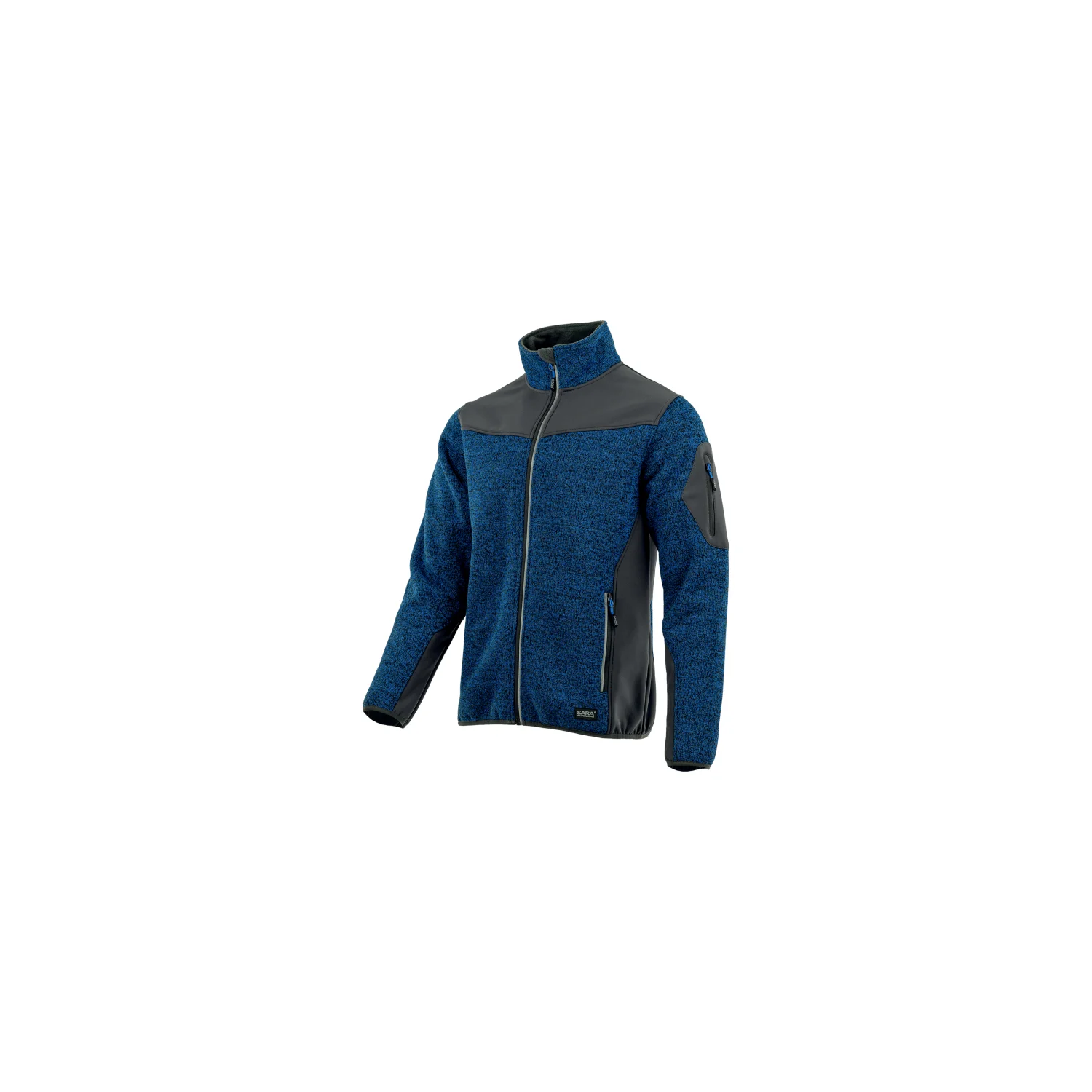 Sara Workwear Melírozott kötött felső COMFORT PLUS New Azzuro