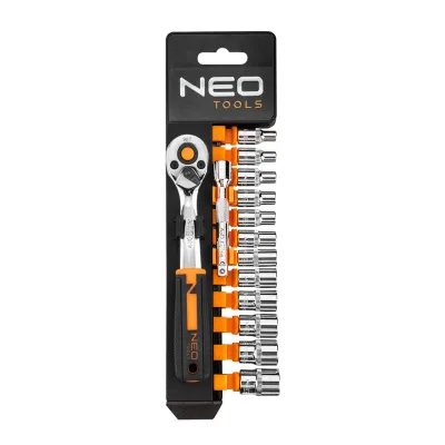 NEO Dugókulcskészlet 1/4", 14db