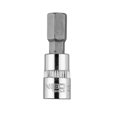 NEO Imbusz dugókulcs 1/4" H8, 37mm, min. rendelés: 5db