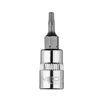 NEO Torx dugókulcs 1/4" 37mm, T10, min. rendelés: 5db
