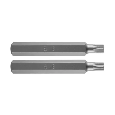 NEO Spline bit, 3/8", M8x75mm, S2, 2db kulcs