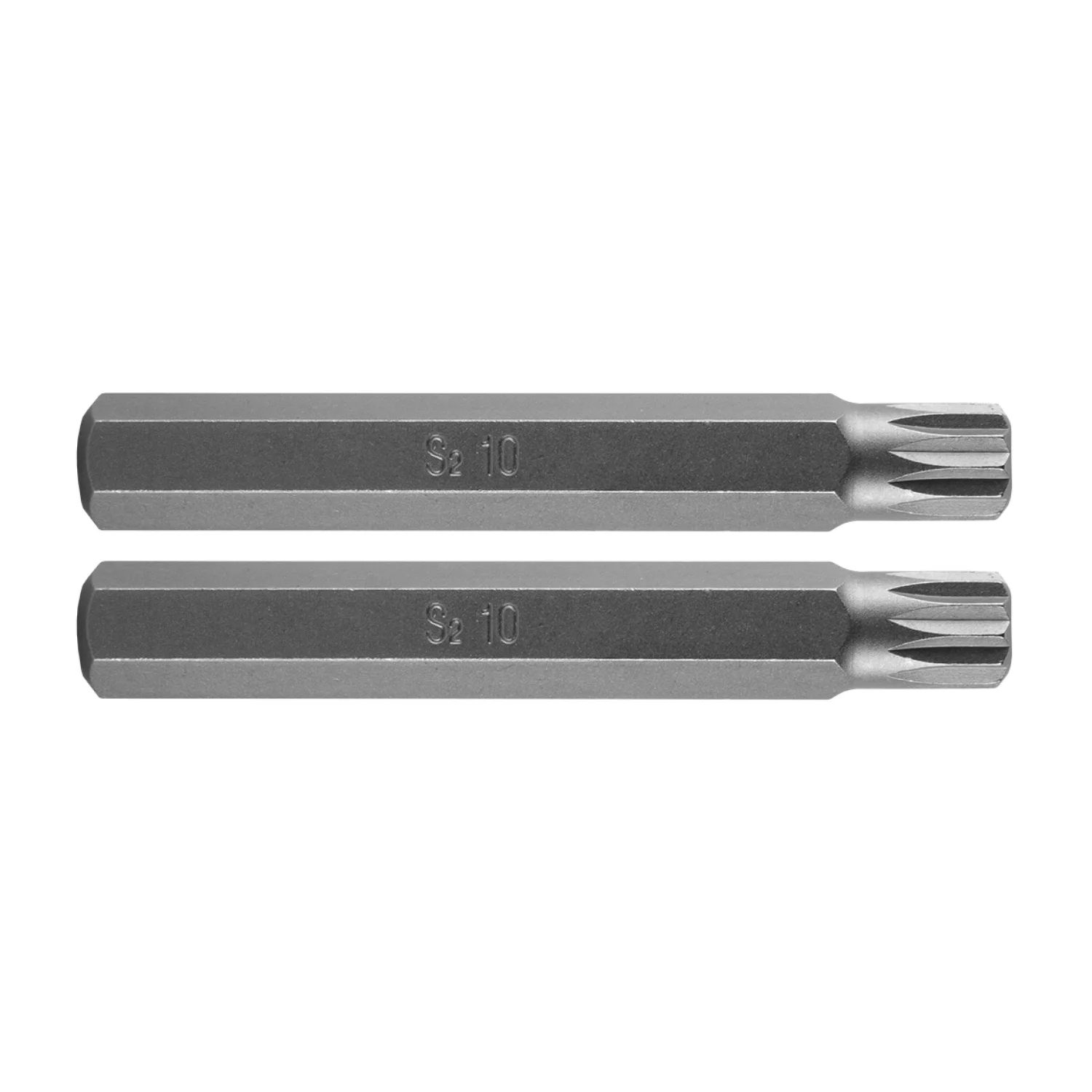 NEO Spline bit, 3/8", M10x75mm, S2, 2db S2
