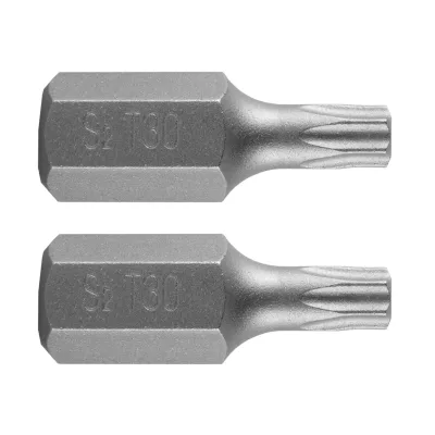 NEO Torx bit, 3/8", T30x30mm, S2, 2db, min. rendelés: 5cs kulcs
