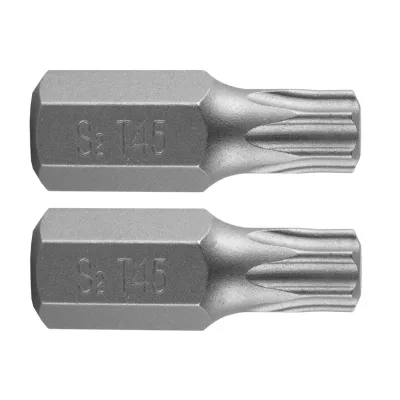 NEO Torx bit, 3/8", T45x30mm, S2, 2db, min. rendelés: 5cs kulcs