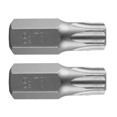 NEO Torx bit, 3/8", T50x30mm, S2, 2db, min. rendelés: 5cs kulcs