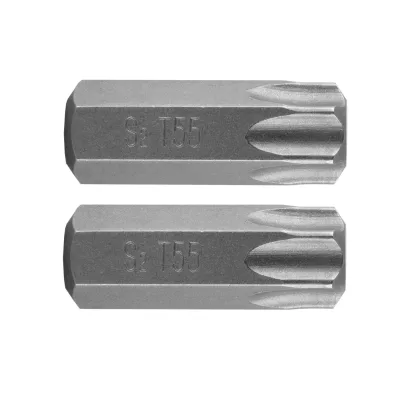 NEO Torx bit, 3/8", T55x30mm, S2, 2db, min. rendelés: 5cs kulcs