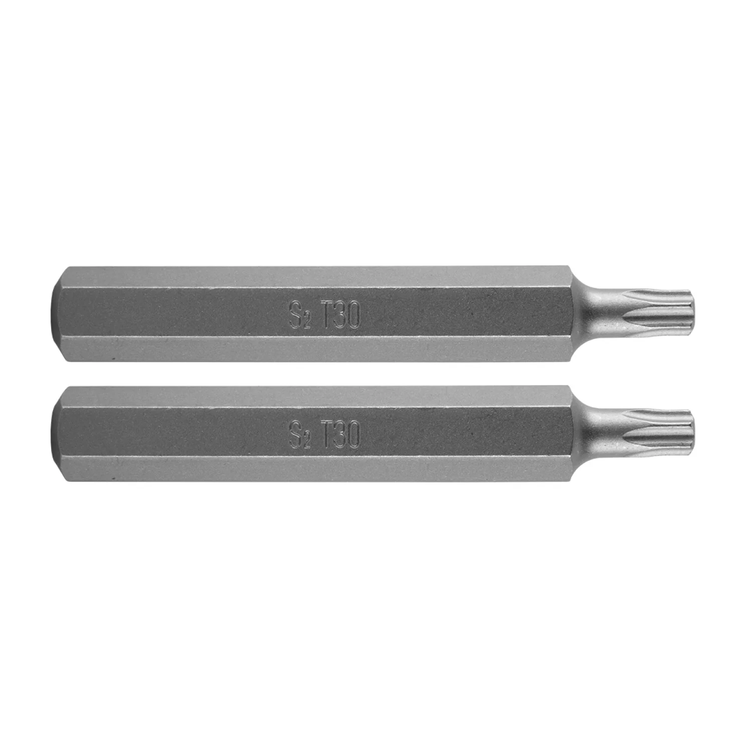 NEO Torx bit, 3/8", T30x75mm, S2, 2db, min. rendelés: 3cs S2