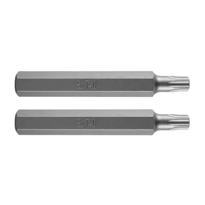 NEO Torx bit, 3/8", T40x75mm, S2, 2db, min. rendelés: 3cs kulcs