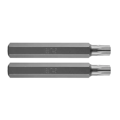 NEO Torx bit, 3/8", T45x75mm, S2, 2db, min. rendelés: 3cs kulcs