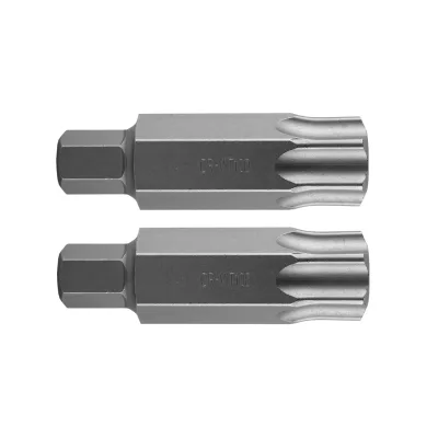 NEO Torx bit, 3/8", T100x75mm, CRV, 2db kulcs