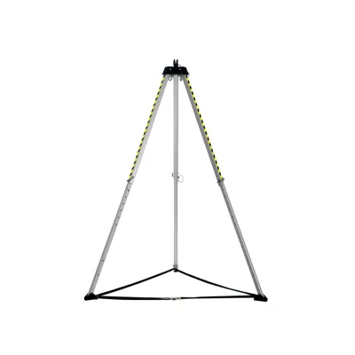 Mentőállvány Irudek TRIP1, 2 rögzítőgyűrűvel, szürke, 140-215cm
