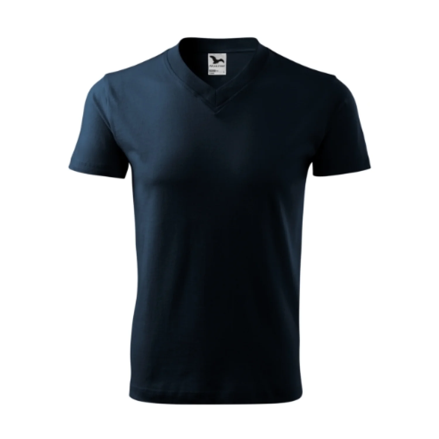 MALFINI V-neck tengerészkék 02
