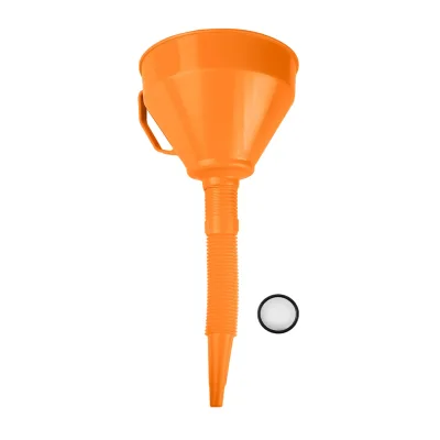 NEO Tölcsér 160mm, 1.2L, flexibilis kifolyóval, polietilén autóipari szerszám