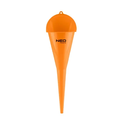 NEO Tölcsér hosszú csőrrel, 450mm, 115mm tölcsérátmérő, műanyag autóipari szerszám