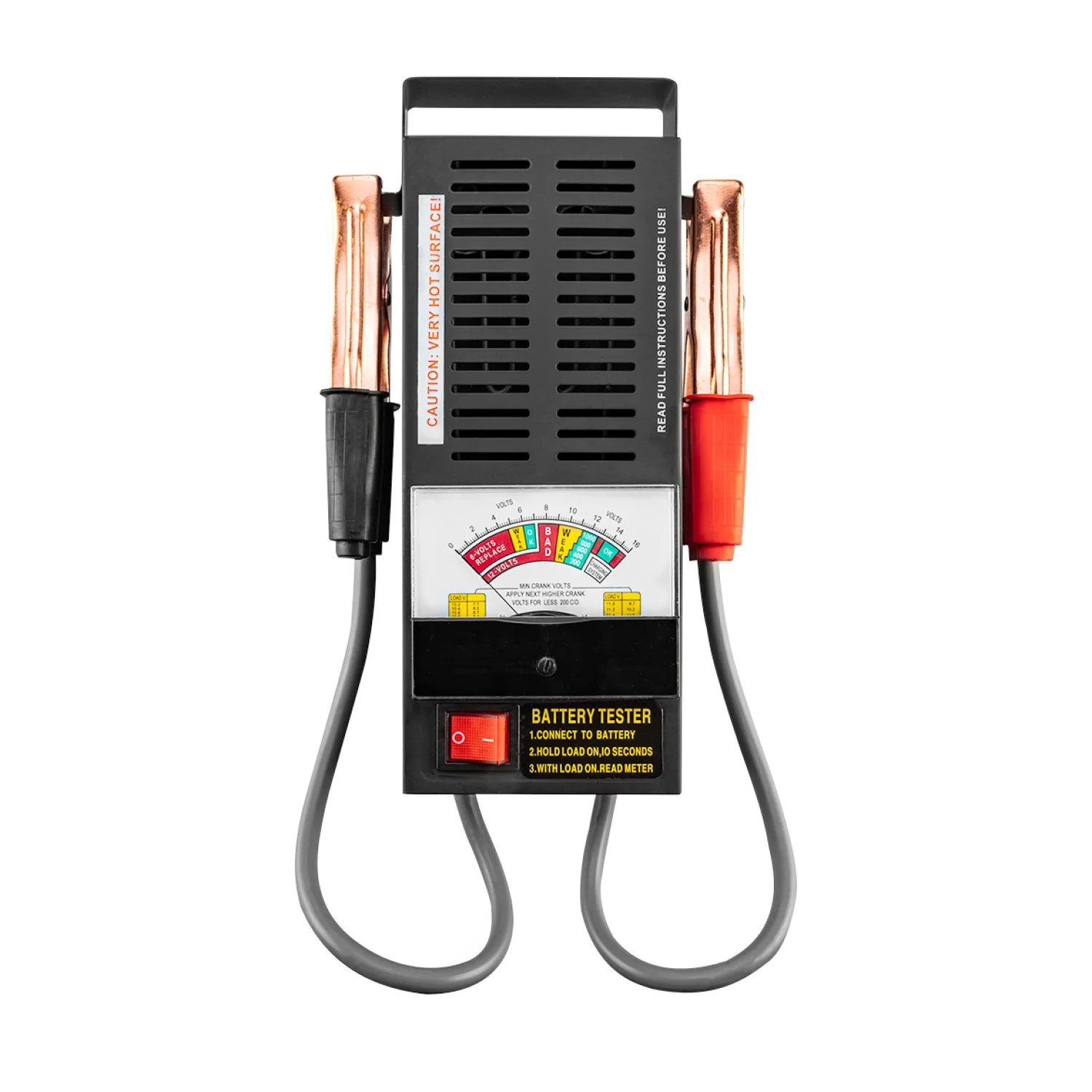 NEO Akkumulátor teszter 100A, 6/12V-analóg